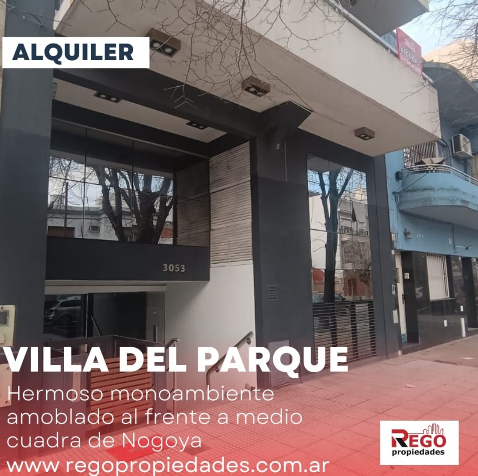 ALQUILER DEPARTAMENTO AMOBLADO AL FRENTE C/SUM Y LAUNDRY
