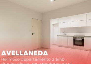 DEPARTAMENTO 2 AMB- TIPO BOUTIQUE-MUY MODERNO